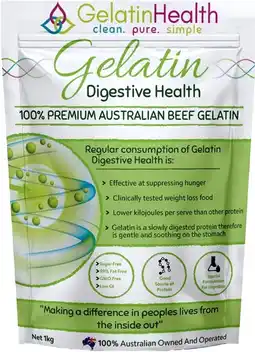 healthylife Gelatin Health Gelatin Food Grade 1kg offer