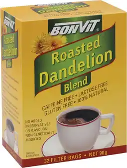 healthylife Bonvit Dandelion Roast Chicory x 32 Tea Bags offer