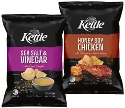 IGA Kettle Potato Chips 135‑165g Selected Varieties offer