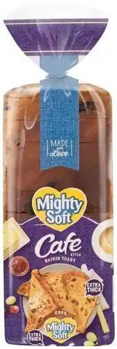 IGA Mighty Soft Cafe Style Raisin Toast 600g offer