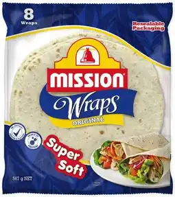 IGA Mission Wraps 6-8 Pack Selected Varieties offer