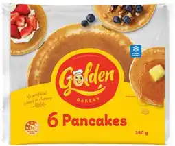 IGA Tip Top Golden Pancakes 6 Pack offer