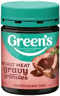 IGA Green’s Gravy Granules 120g Selected Varieties offer