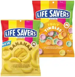 IGA Life Savers Share Pack 150‑200g Selected Varieties offer