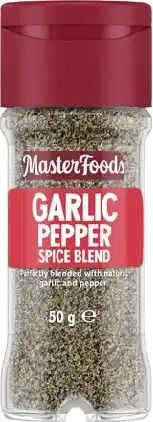 IGA MasterFoods Spice Blend Garlic Pepper 50g offer