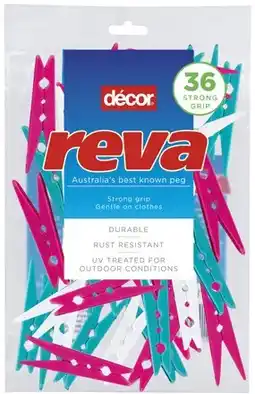 IGA Décor Reva Pegs 36 Pack offer