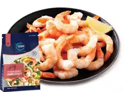 IGA Global Seafoods Cooked Prawn Cutlets Tail On 500g offer