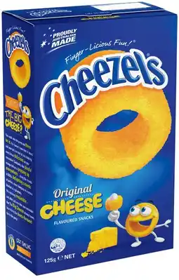 IGA Cheezels or Chickadees Box 110-125g Selected Varieties offer
