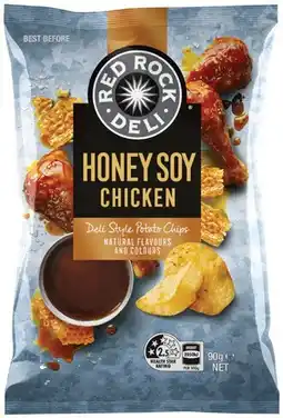 IGA Red Rock Deli Chips 90g Selected Varieties offer