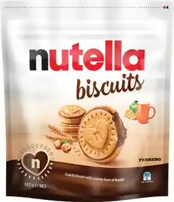 IGA Nutella Biscuits 193g offer