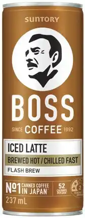 IGA Suntory Boss Coffee 179‑237mL Selected Varieties offer