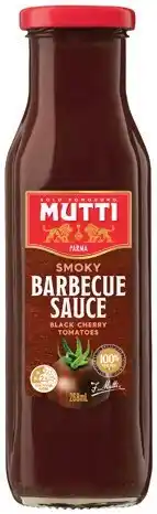 IGA Mutti Barbecue or Tomato Sauce 268mL Selected Varieties offer