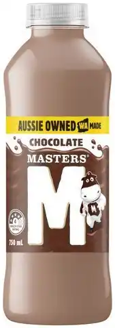 IGA Masters Flavoured Milk 750mL Selected Varieties offer