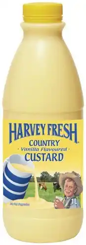 IGA Harvey Fresh Vanilla Custard 1 Litre offer
