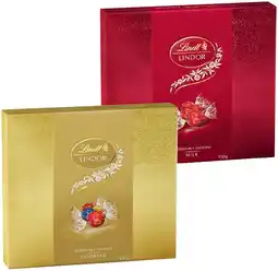 IGA Lindt Lindor Chocolate Gift Box 147‑150g Selected Varieties offer