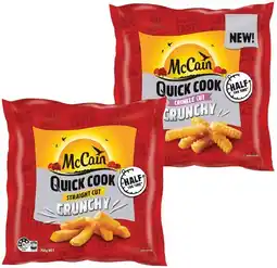 IGA McCain Quick Cook Chips 750g Selected Varieties offer