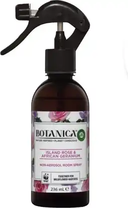 IGA Botanica by Air Wick Room Spray 236mL Selected Varieties offer