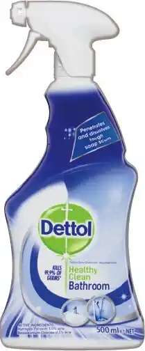IGA Dettol Healthy Clean Bathroom or Kitchen Spray 500mL offer