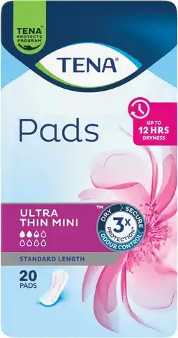IGA Tena Lady Pads Mini 16‑20 Pack Selected Varieties offer