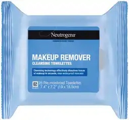 IGA Neutrogena Makeup Remover Cleansing Towelettes 25 Pack Selected Varieties offer