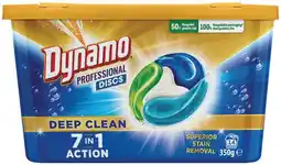 IGA Dynamo Professional Discs 7 in 1 Action Laundry Capsules 14 Pack offer