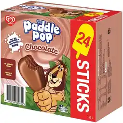 IGA Streets Paddle Pop Chocolate 24 Pack offer