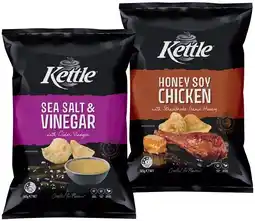 IGA Kettle Potato Chips 135‑165g Selected Varieties offer