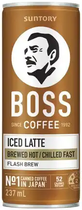 IGA Suntory Boss Coffee 237mL Selected Varieties offer