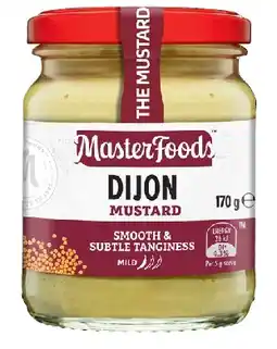 IGA MasterFoods Mustard 170‑175g or Horseradish Cream 175g Selected Varieties offer