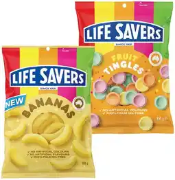 IGA Life Savers Share Pack 150‑200g Selected Varieties offer