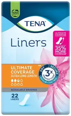 IGA Tena Liners 22‑24 Pack Selected Varieties offer