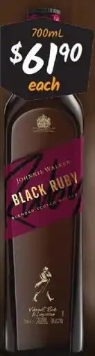 Cellarbrations Johnnie walker offer