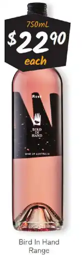 Cellarbrations Bird In Hand Range offer