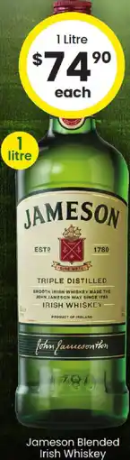 The Bottle O Jameson offer