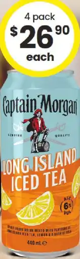 The Bottle O Captain Morgan offer