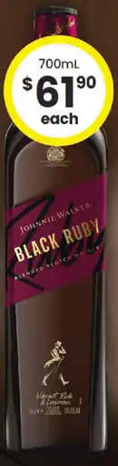 The Bottle O Johnnie walker offer