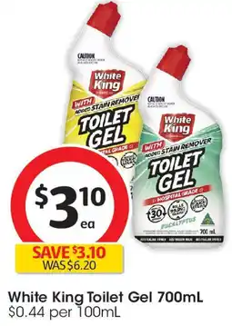 Coles White King Toilet Gel offer