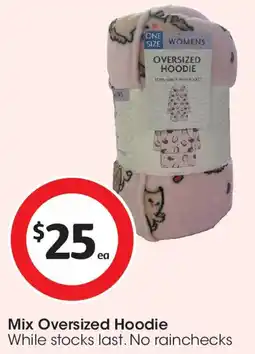 Coles Mix Oversized Hoodie offer