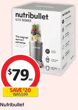 Coles Nutribullet offer