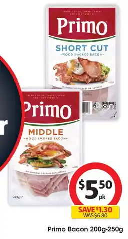 Coles Primo Bacon offer