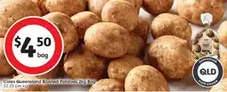 Coles Coles Queensland Brushed Potatoes offer