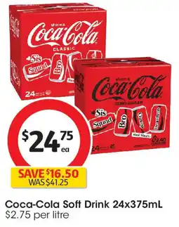 Coles Coca-Cola Soft Drink offer