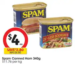 Coles Spam Canned Ham offer