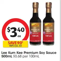 Coles Lee Kum Kee Premium Soy Sauce offer