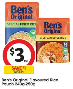Coles Ben's Original Flavoured Rice Pouch offer
