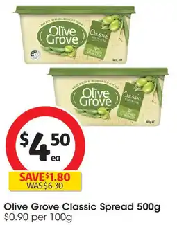 Coles Olive Grove Classic Spread offer