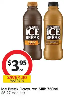 Coles Ice Break Flavoured Milk offer