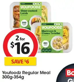 Coles Youfoodz Regular Meal offer