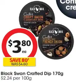 Coles Black Swan Crafted Dip offer