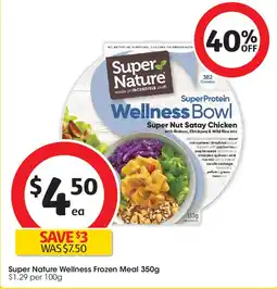 Coles Super Nature Wellness Frozen Meal offer